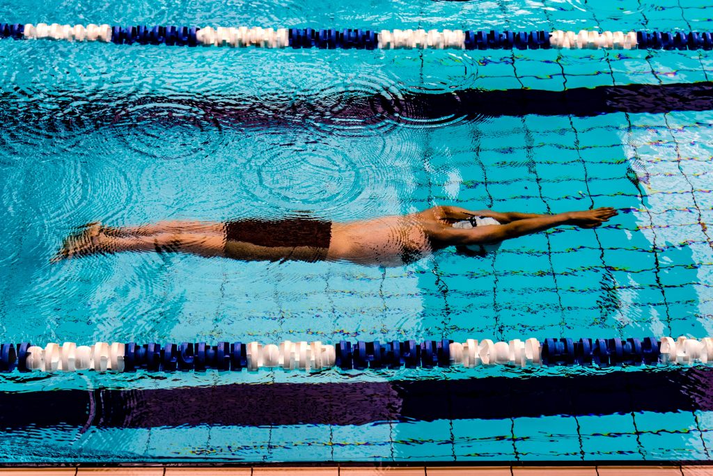 Active recovery online swimming