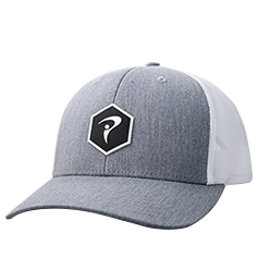 TPI Certified Hex Trucker (Heather Grey/White)